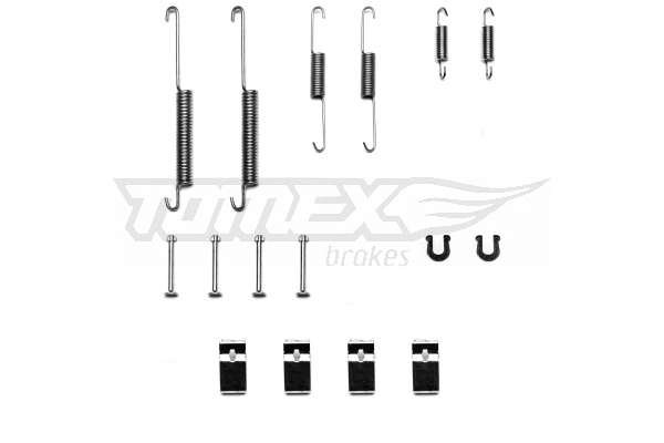 Kit d'accessoires, mâchoire de frein TOMEX Brakes TX 40-17