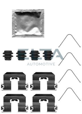 Kit d'accessoires, plaquette de frein à disque ELTA AUTOMOTIVE EA8883