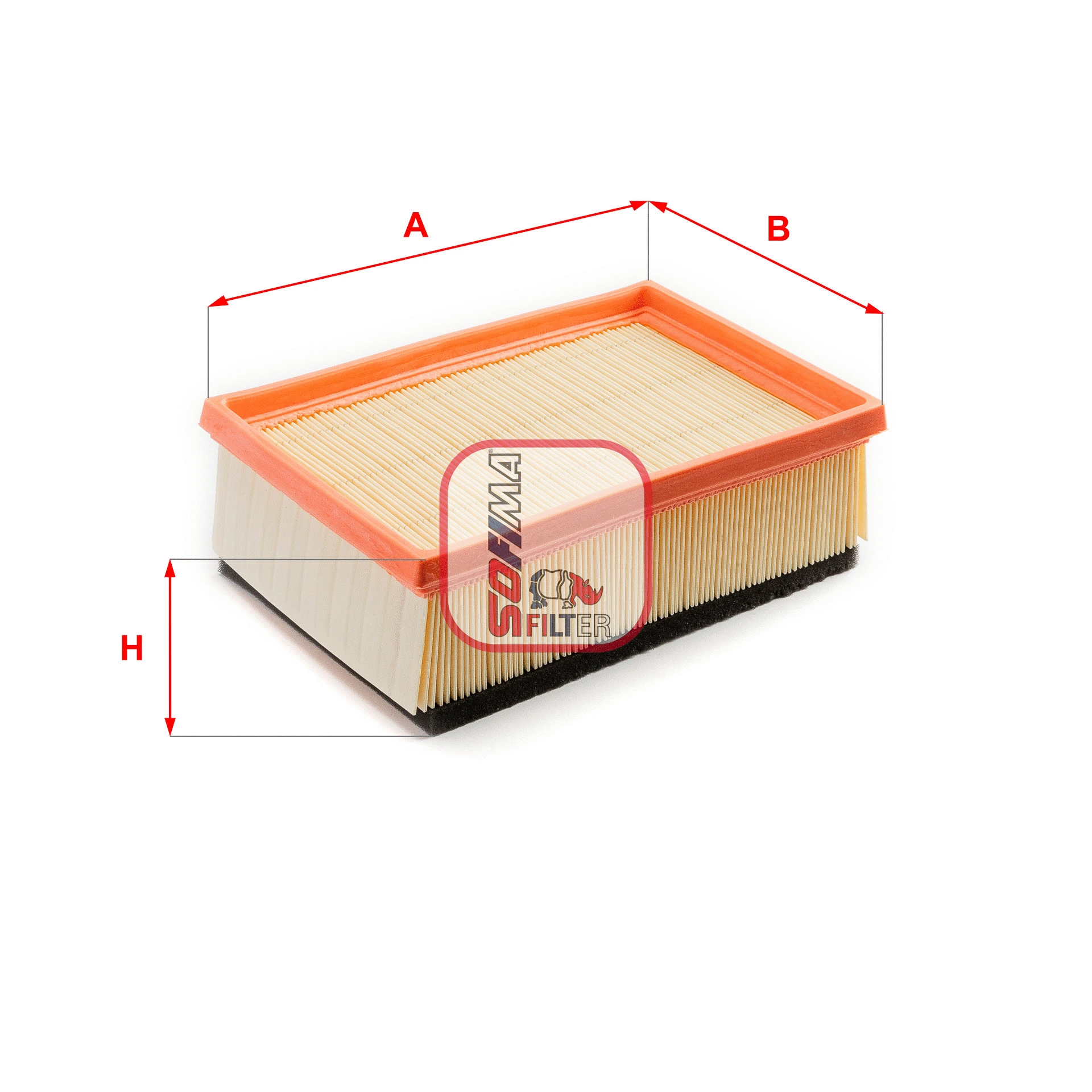 Filtre à air SOFIMA S 3272 A