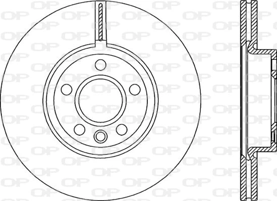 Disque de frein OPEN PARTS BDR2302.20