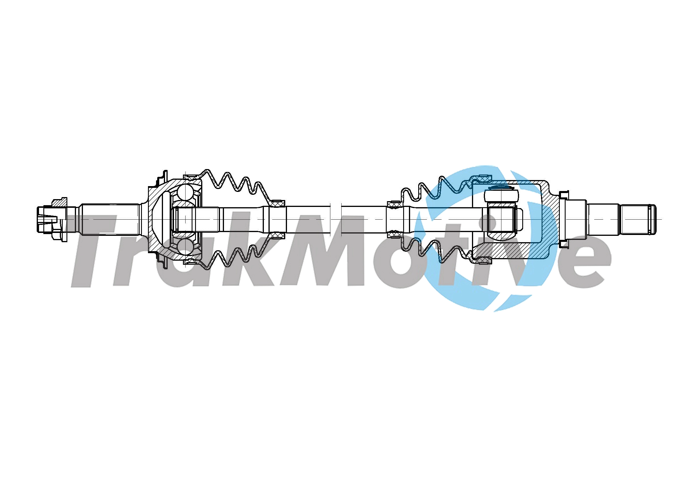 Arbre de transmission TrakMotive 30-1931
