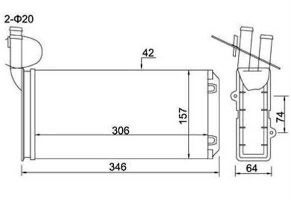 Système de chauffage MAGNETI MARELLI 359000390070