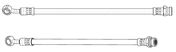 Flexible de frein CEF 512902