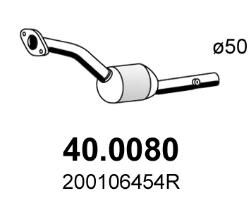 Catalyseur ASSO 40.0080