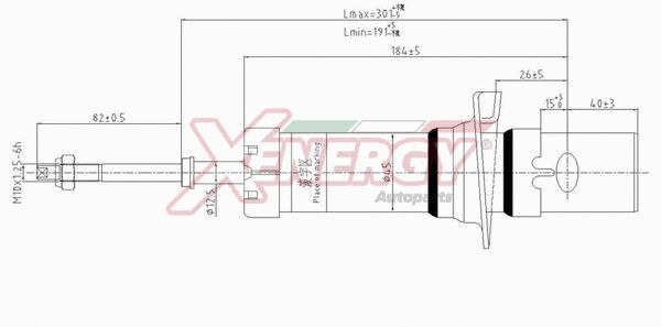 Amortisseur AP XENERGY X612341