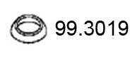 Bague d'étanchéité, tuyau d'échappement ASSO 99.3019