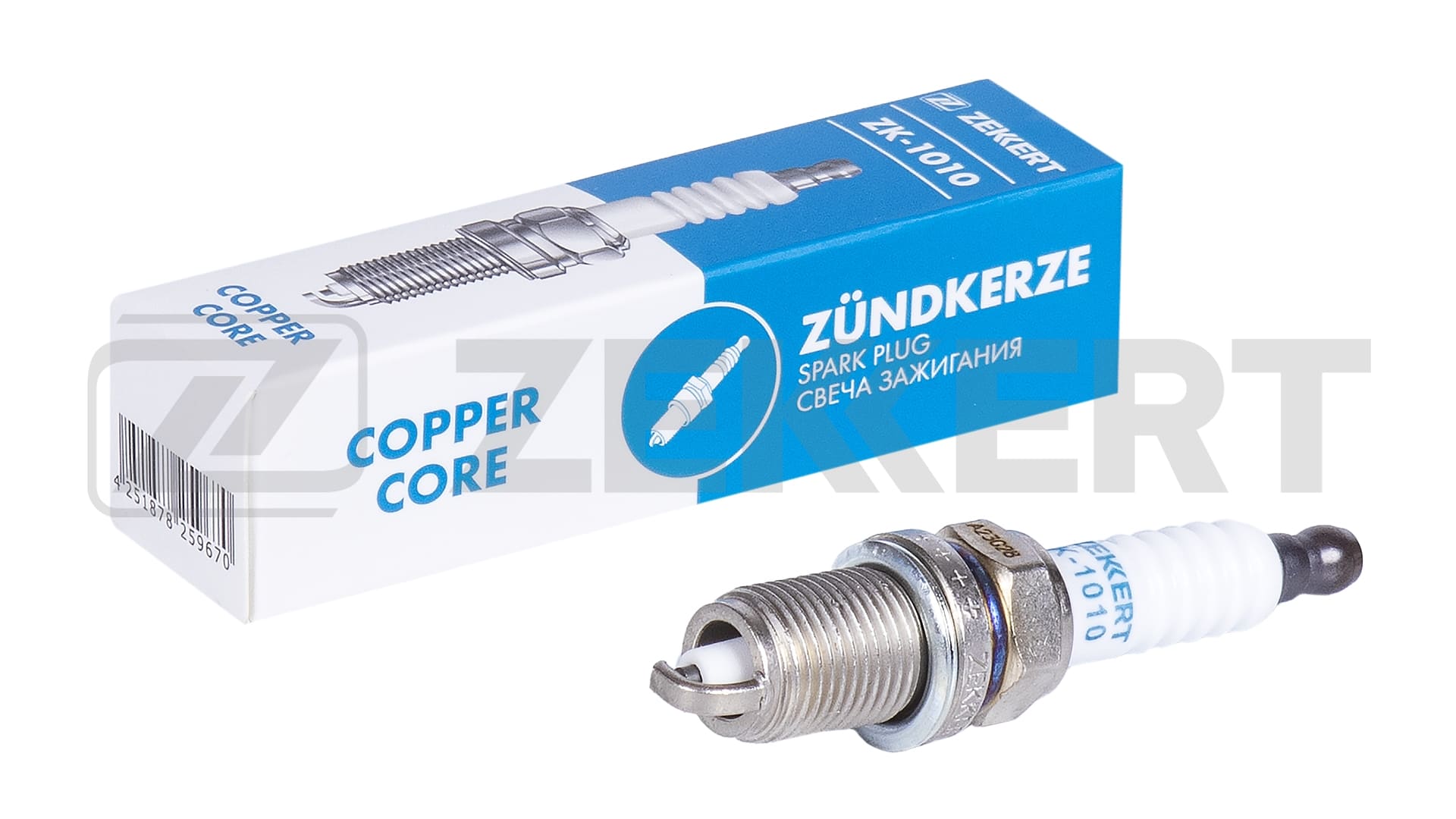 Bougie d'allumage ZEKKERT ZK-1010
