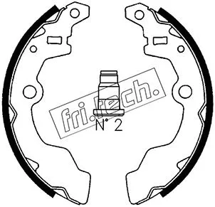 Jeu de mâchoires de frein fri.tech. 1111.236