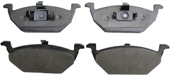 Kit de plaquettes de frein, frein à disque DENCKERMANN B110695