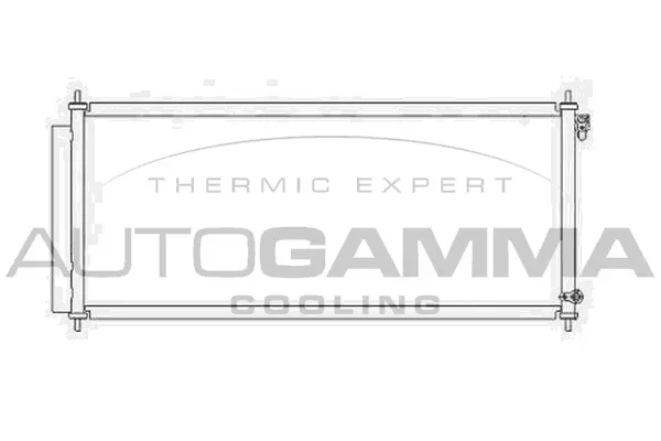 Condenseur, climatisation AUTOGAMMA 105244