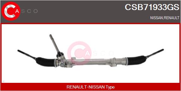 Crémaillère de direction CASCO CSB71933GS
