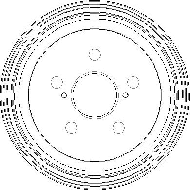 Tambour de frein National NDR098