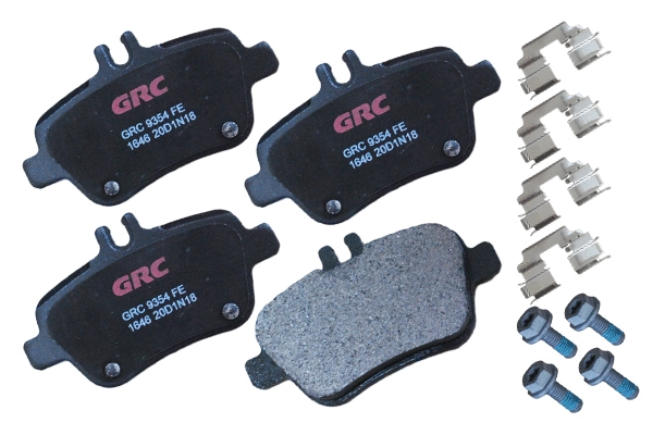 Kit de plaquettes de frein, frein à disque GRC - Ultra Brakes GMD1646