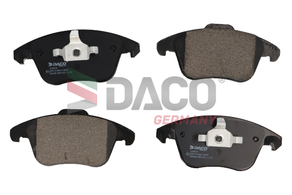Kit de plaquettes de frein, frein à disque DACO Germany 320630