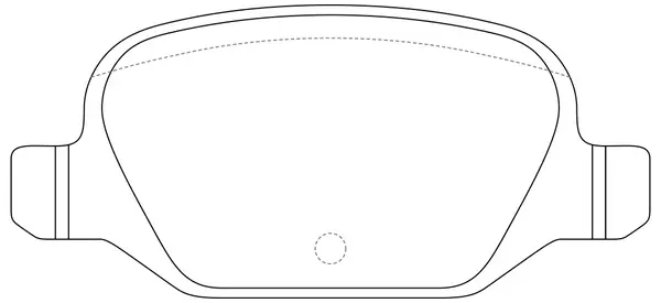 Kit de plaquettes de frein, frein à disque SB BP41197