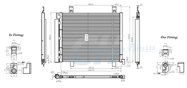 Condenseur, climatisation PowerMax 7110631