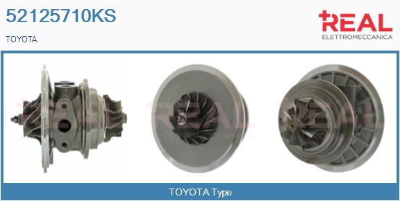 Groupe carter, turbocompresseur REAL 52125710KS