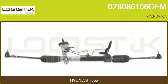 Crémaillère de direction LGK 028086106OEM