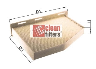 Filtre, air de l'habitacle CLEAN FILTERS NC2132