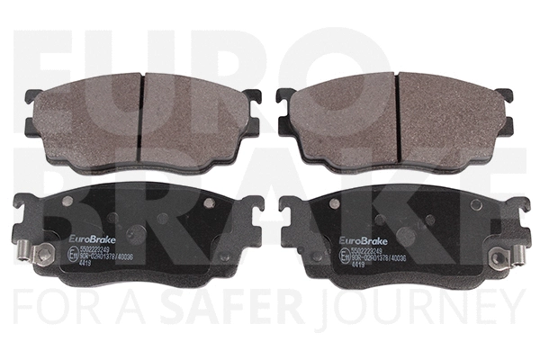 Kit de plaquettes de frein, frein à disque EUROBRAKE 5502223249