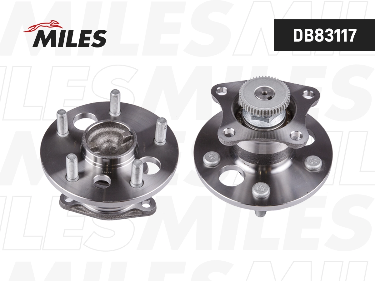 Kit de roulements de roue MILES DB83117