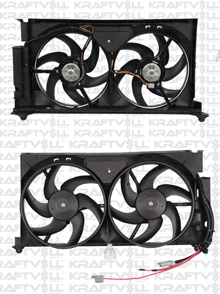Ventilateur, refroidissement du moteur KRAFTVOLL GERMANY 08120014
