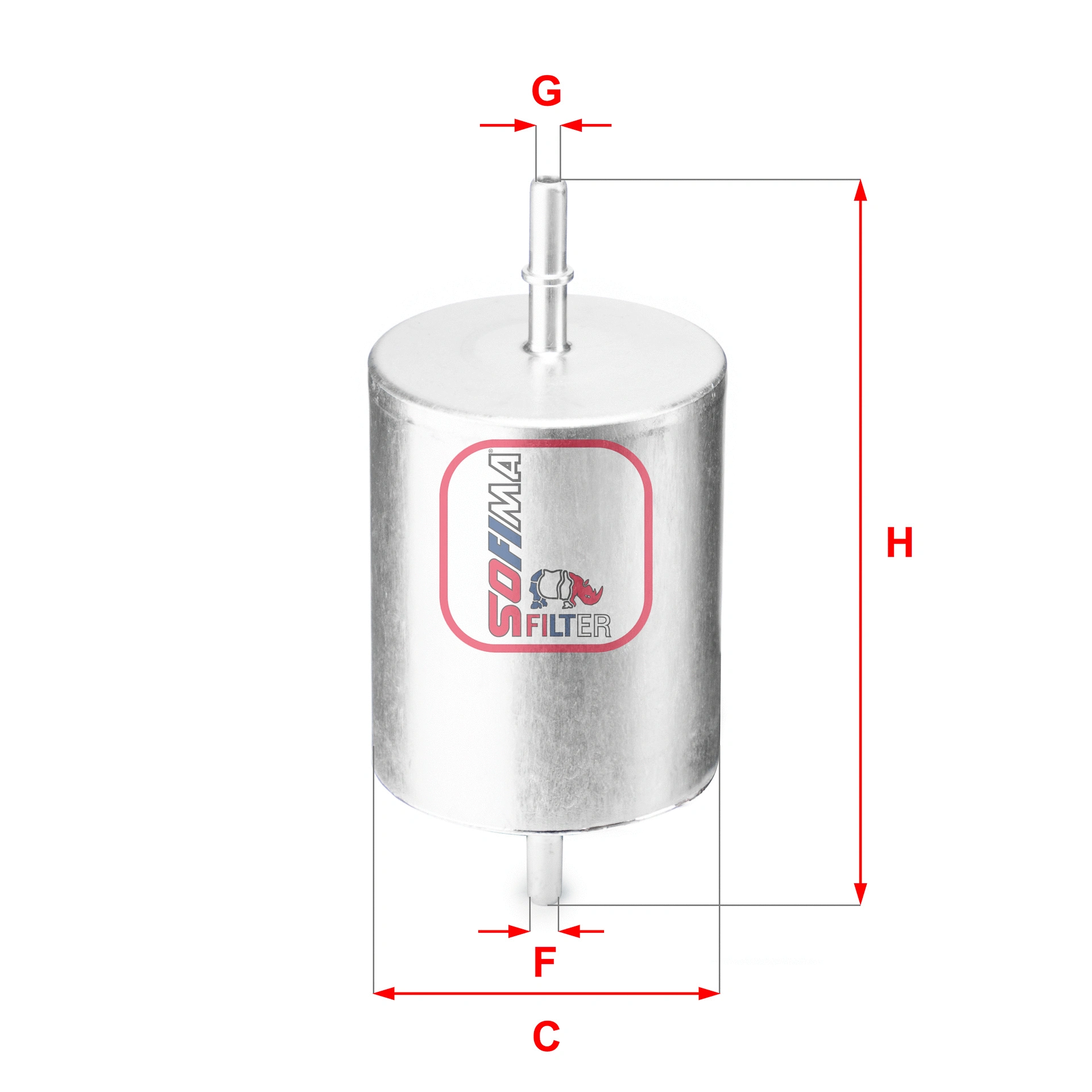 Filtre à carburant SOFIMA S 1817 B
