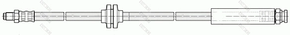Flexible de frein GIRLING 9002499