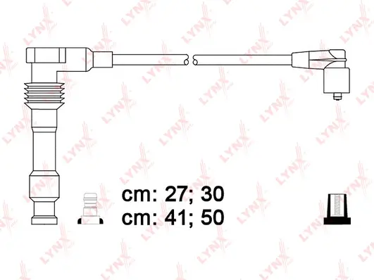 Kit de câbles d'allumage LYNXAUTO SPC5916