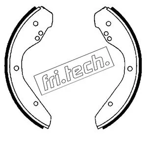Jeu de mâchoires de frein fri.tech. 1124.251