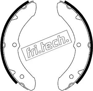 Jeu de mâchoires de frein fri.tech. 1115.242