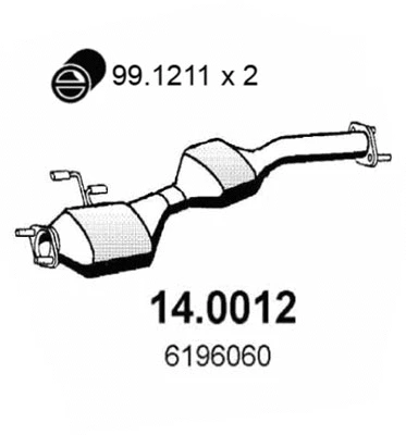 Catalyseur ASSO 14.0012