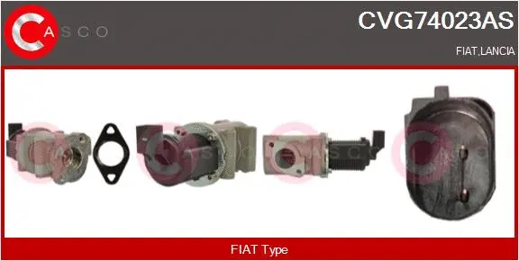 Vanne EGR CASCO CVG74023AS