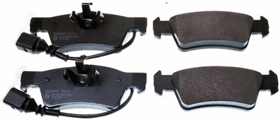 Kit de plaquettes de frein, frein à disque DENCKERMANN B111134