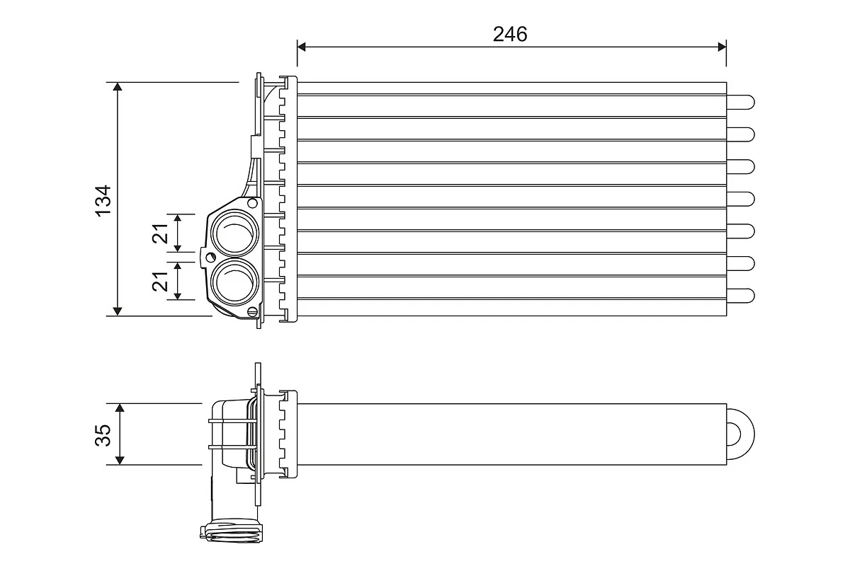 Système de chauffage VALEO 811565