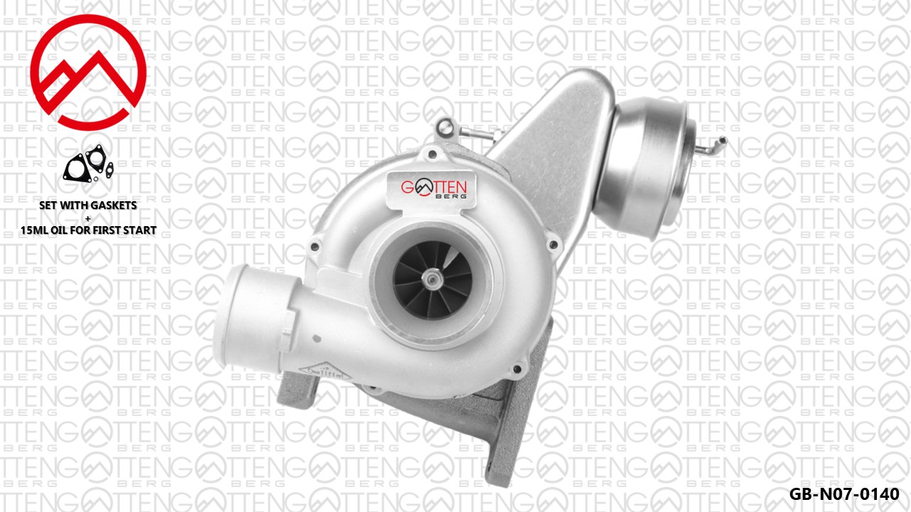 Turbocompresseur, suralimentation OES PARTS GB-N07-0140