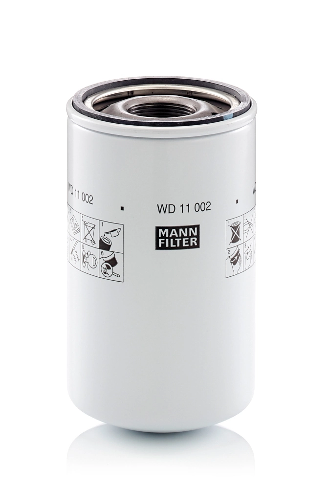 Filtre, système hydraulique de travail MANN-FILTER WD 11 002