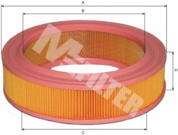 Filtre à air MFILTER A 128