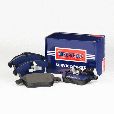 Kit de plaquettes de frein, frein à disque BORG & BECK BBP2049