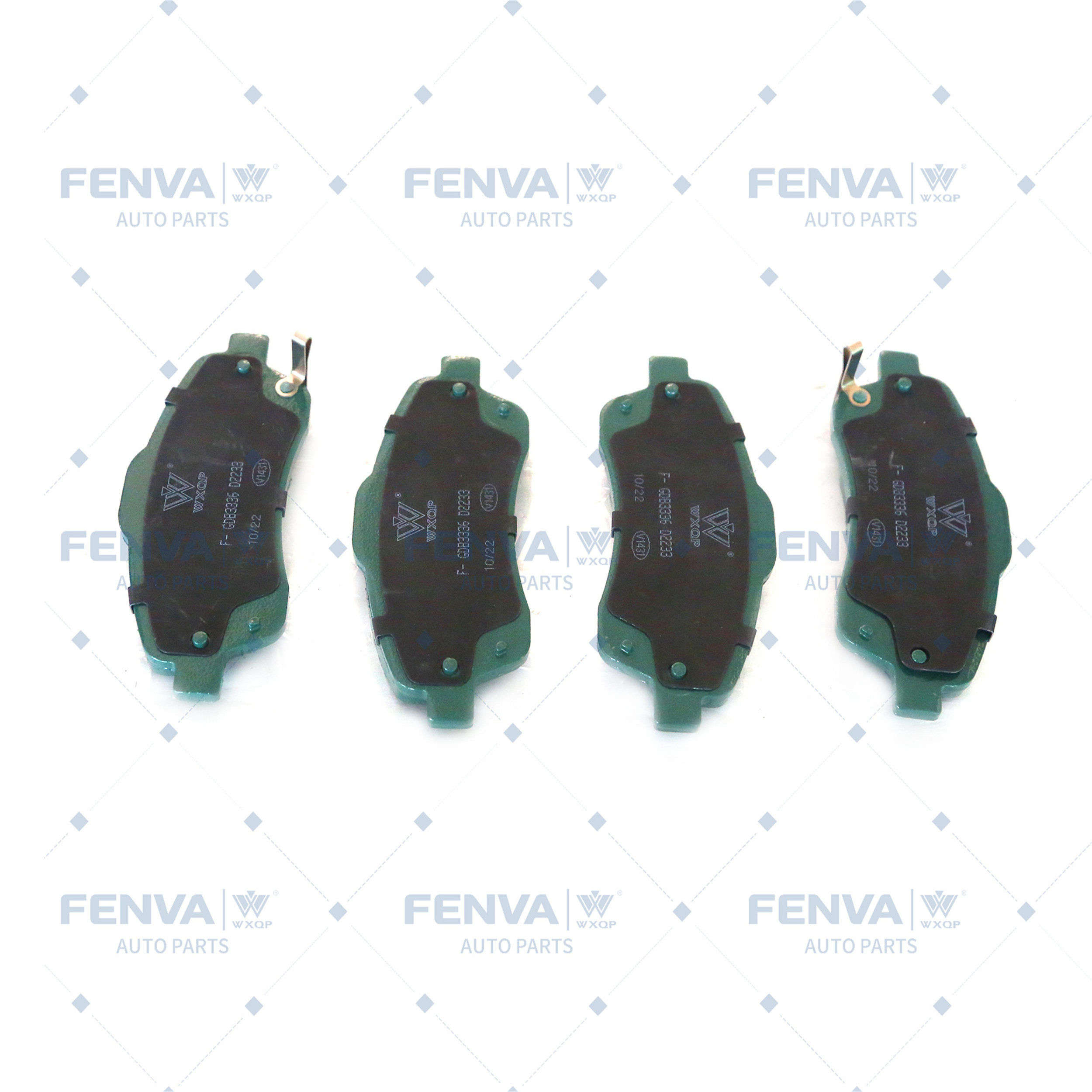 Kit de plaquettes de frein, frein à disque WXQP 40798
