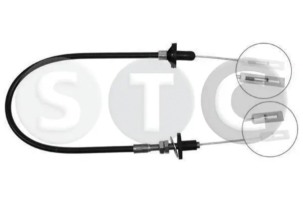 Tirette à câble, commande d'embrayage STC T483625