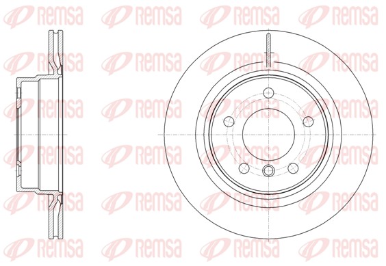 Disque de frein REMSA 61495.10