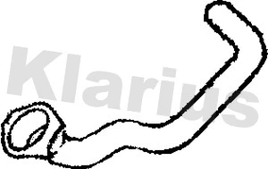 Tuyau d'échappement KLARIUS 130432