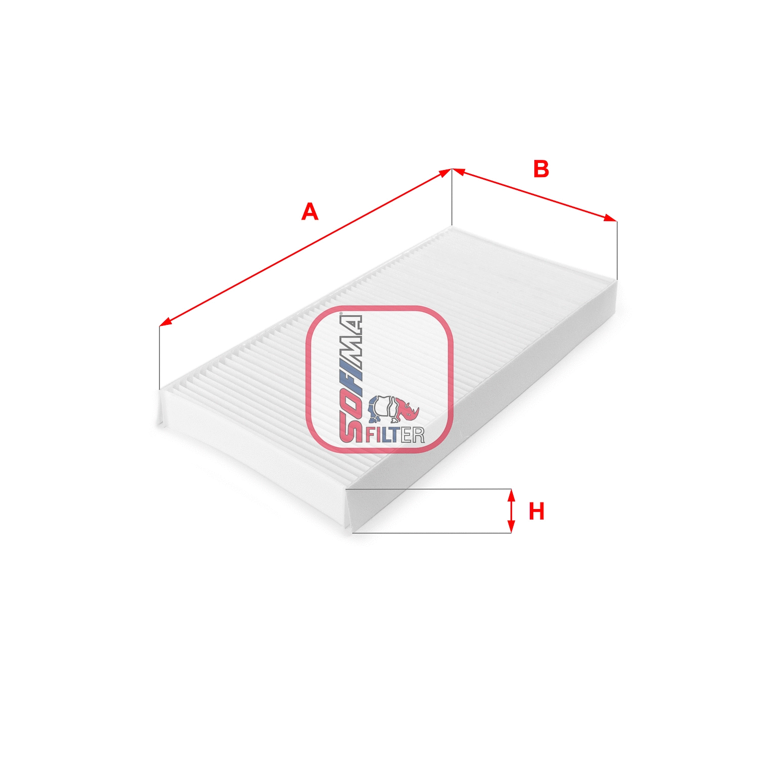Filtre, air de l'habitacle SOFIMA S 3034 C