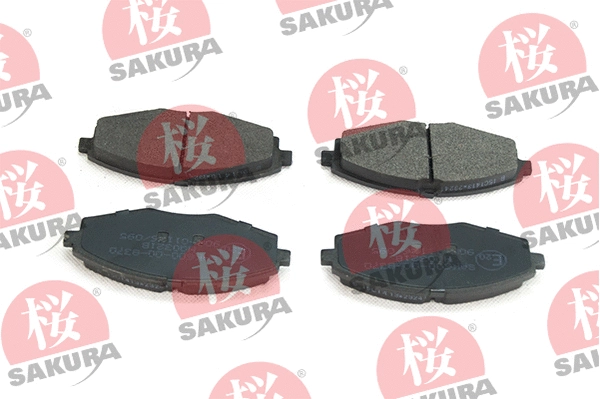 Kit de plaquettes de frein, frein à disque SAKURA 600-00-8370