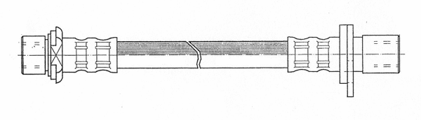 Flexible de frein CEF 511674