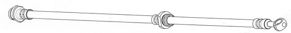 Flexible de frein CEF 512643