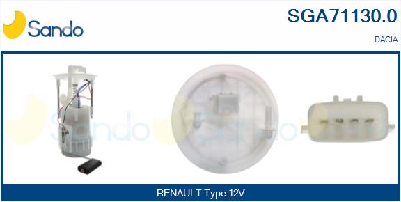 unité d'alimentation de carburant SANDO SGA71130.0