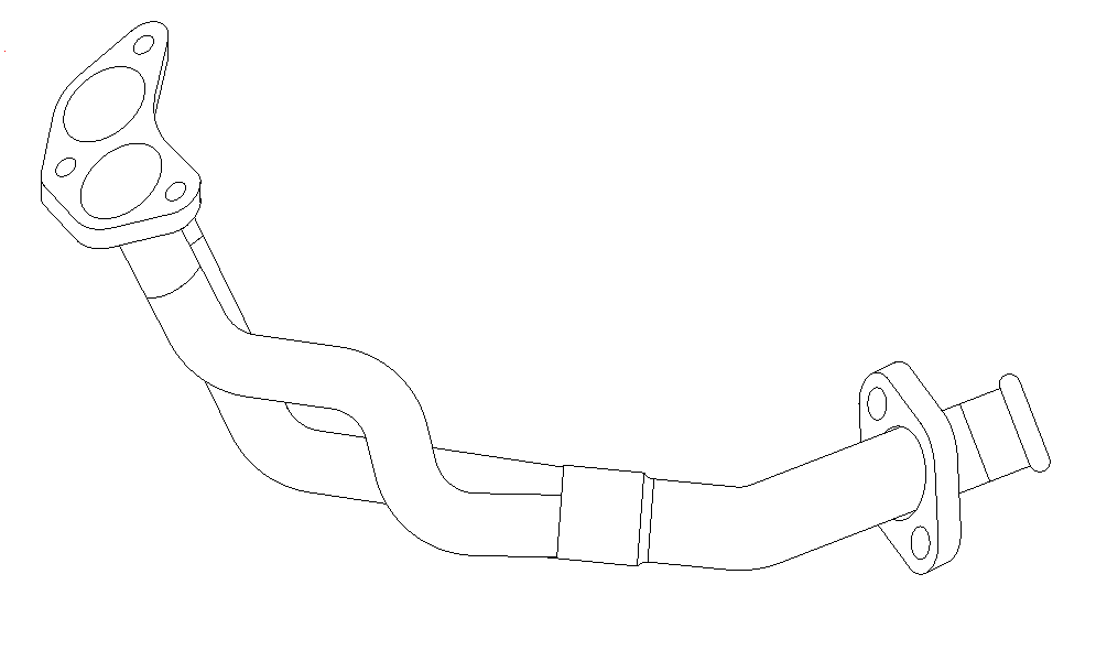 Tuyau d'échappement Vellerand 10297