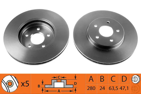 Disque de frein SB BR51109T